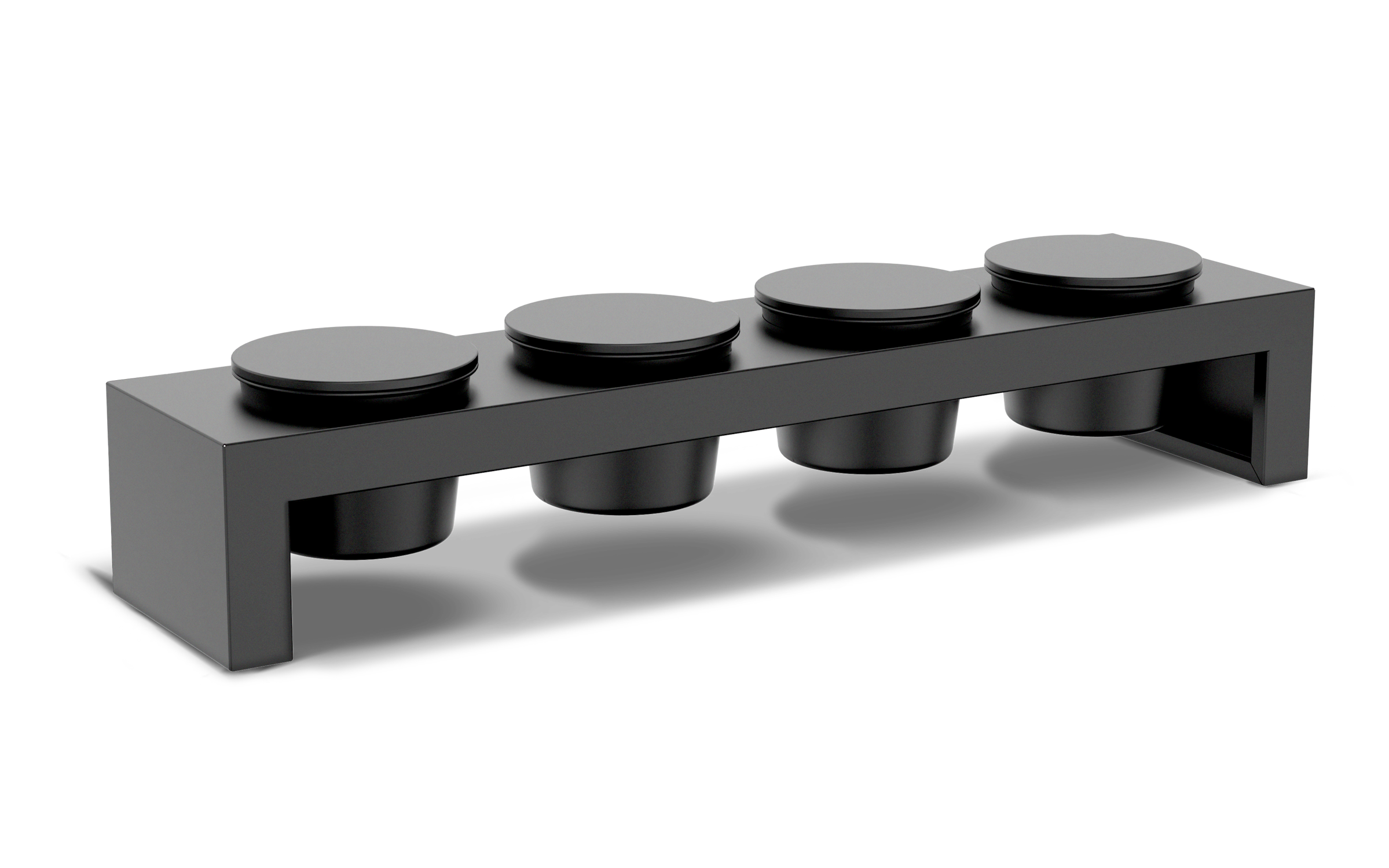 Cozze Toppingstation - schwarz - Cozze BBQ Schweiz