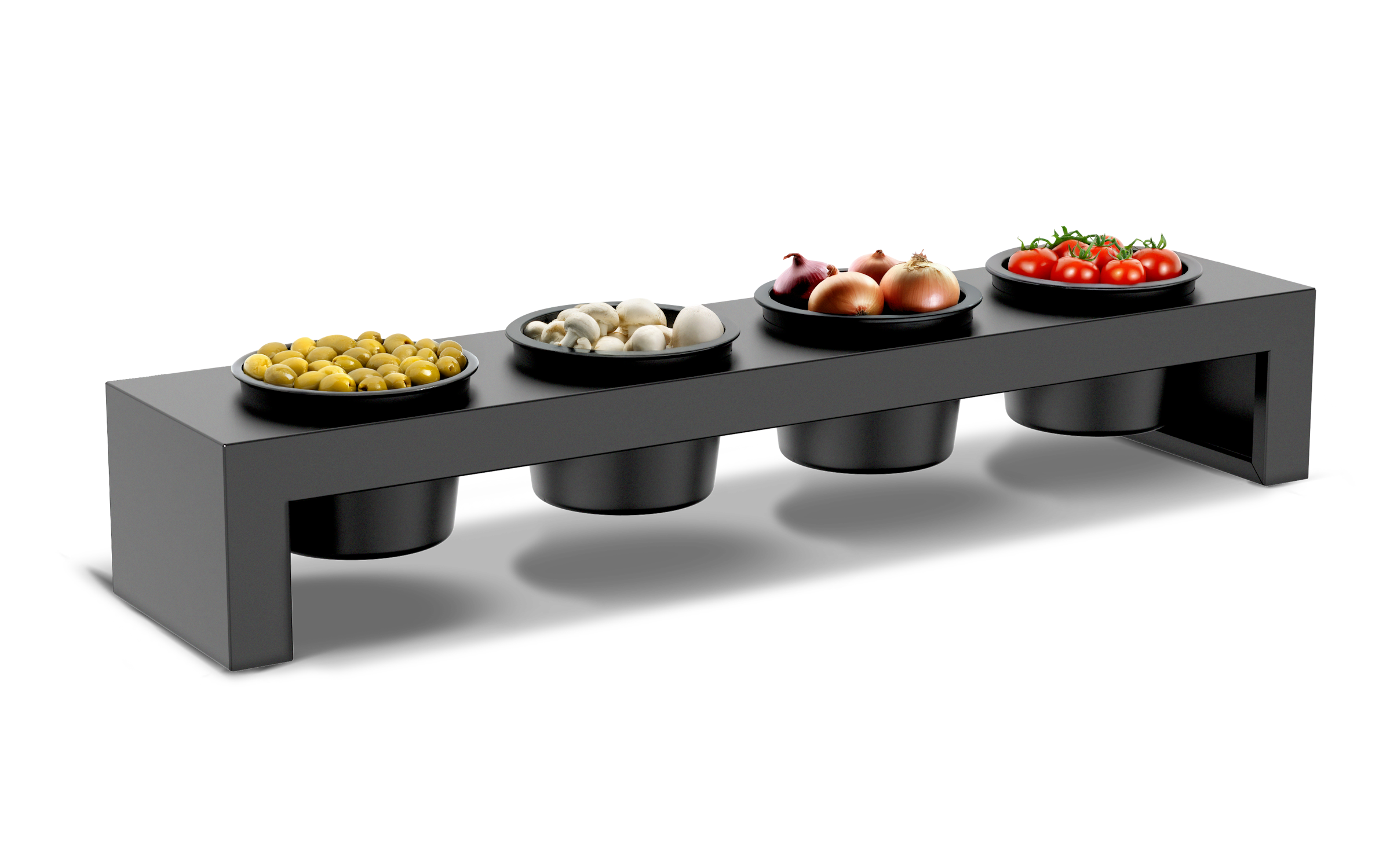 Cozze Toppingstation - schwarz - Cozze BBQ Schweiz