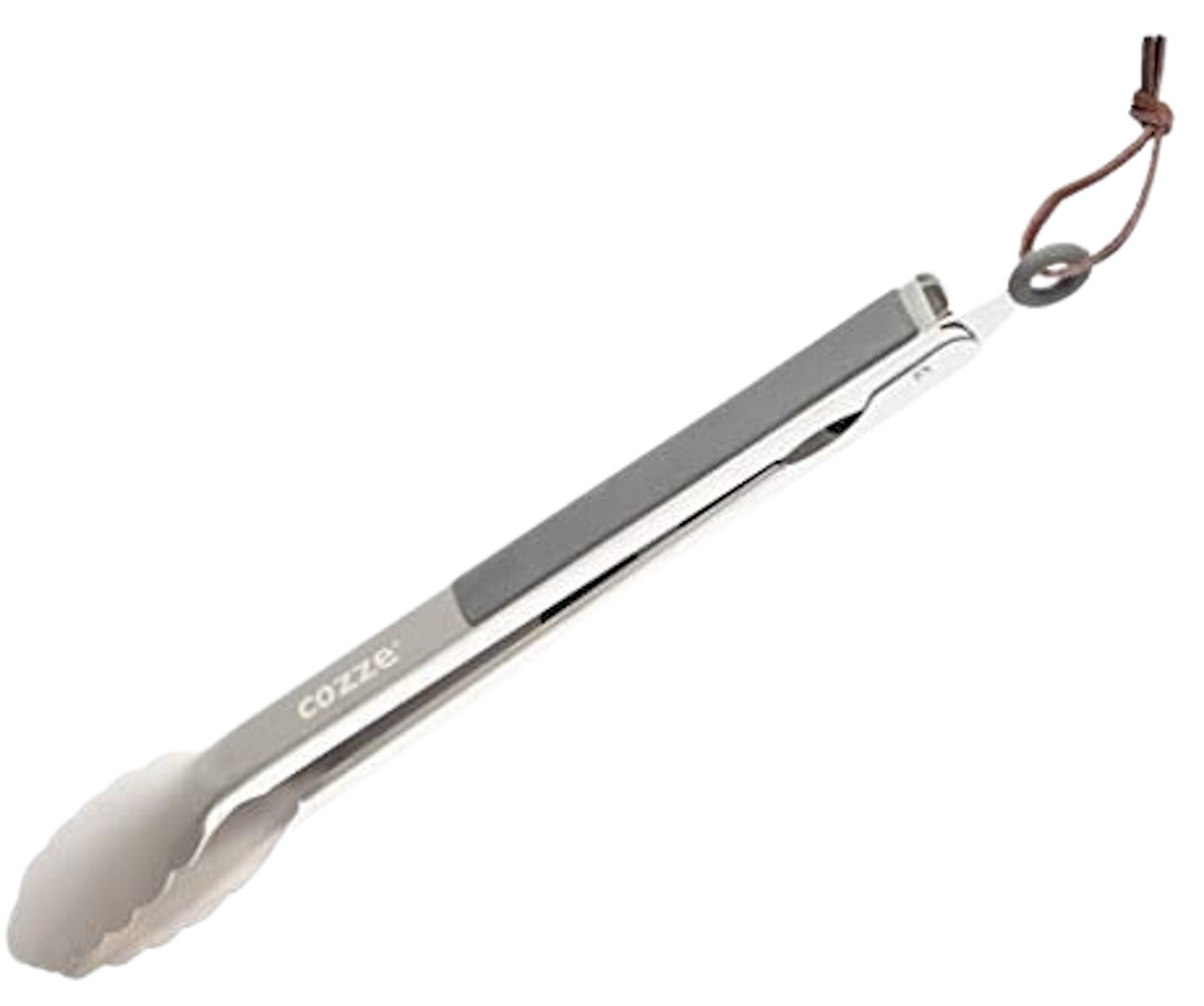Cozze Grillzange 10.5x5x40cm mit PP-Griff, Edelstahl