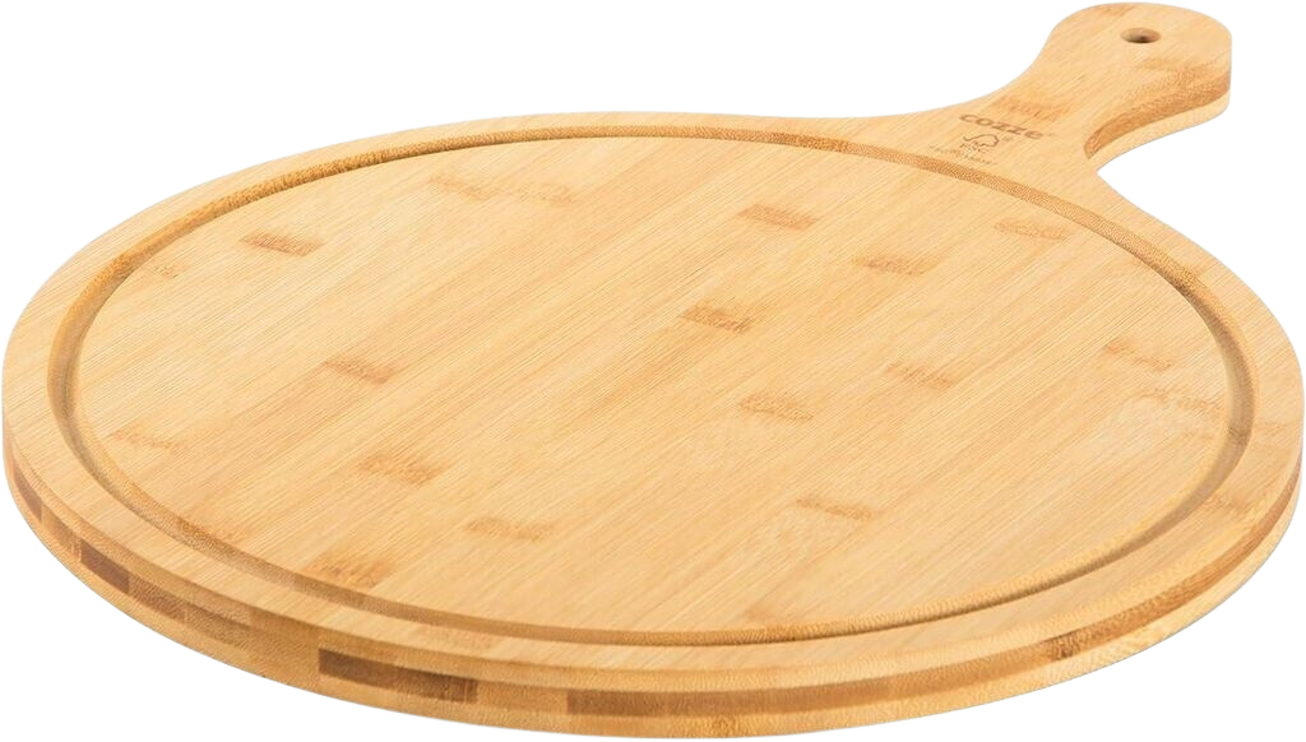 Cozze Pizzaschneidbrett m/Griff 350x20mm