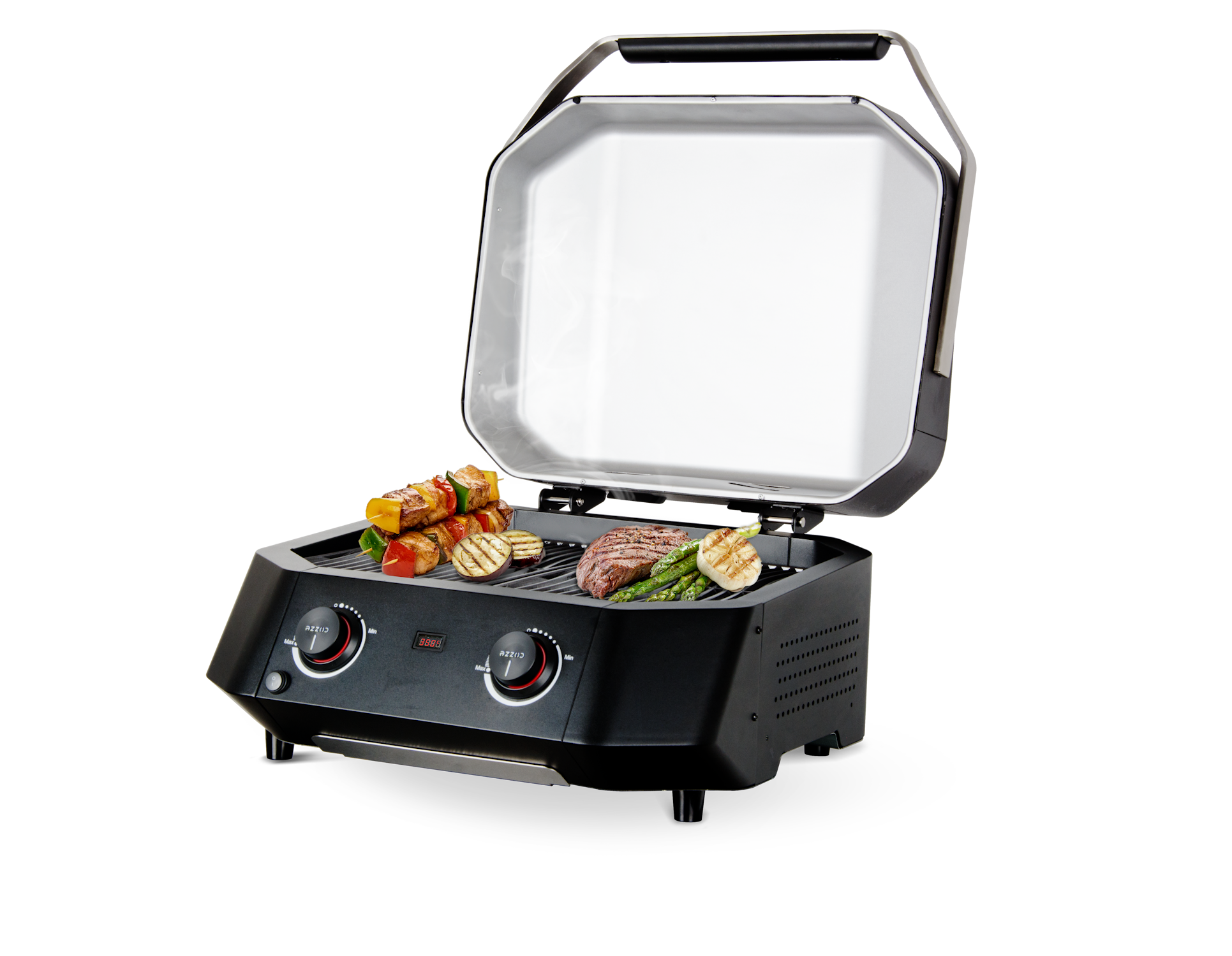 Cozze E-500 Grill, elektrisch 230V - CH-Stecker - Cozze BBQ Schweiz