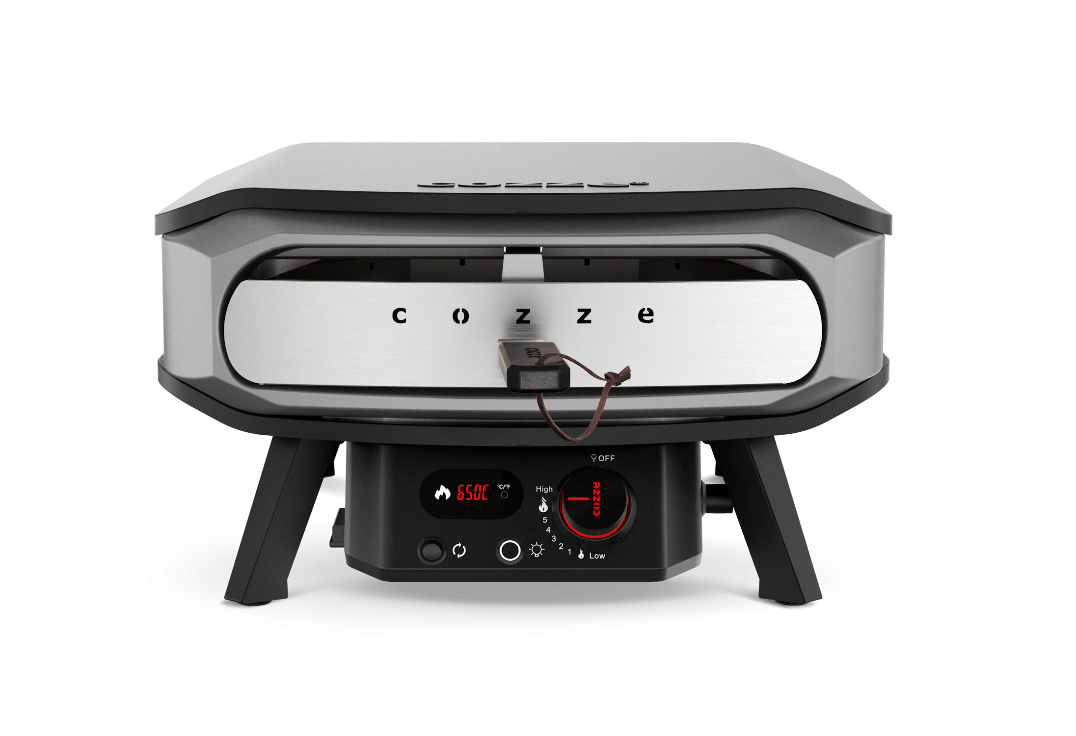 Cozze 17 inch Pizzaofen PREMIUM ROTATE, Gas 50mbar - CH-Regler