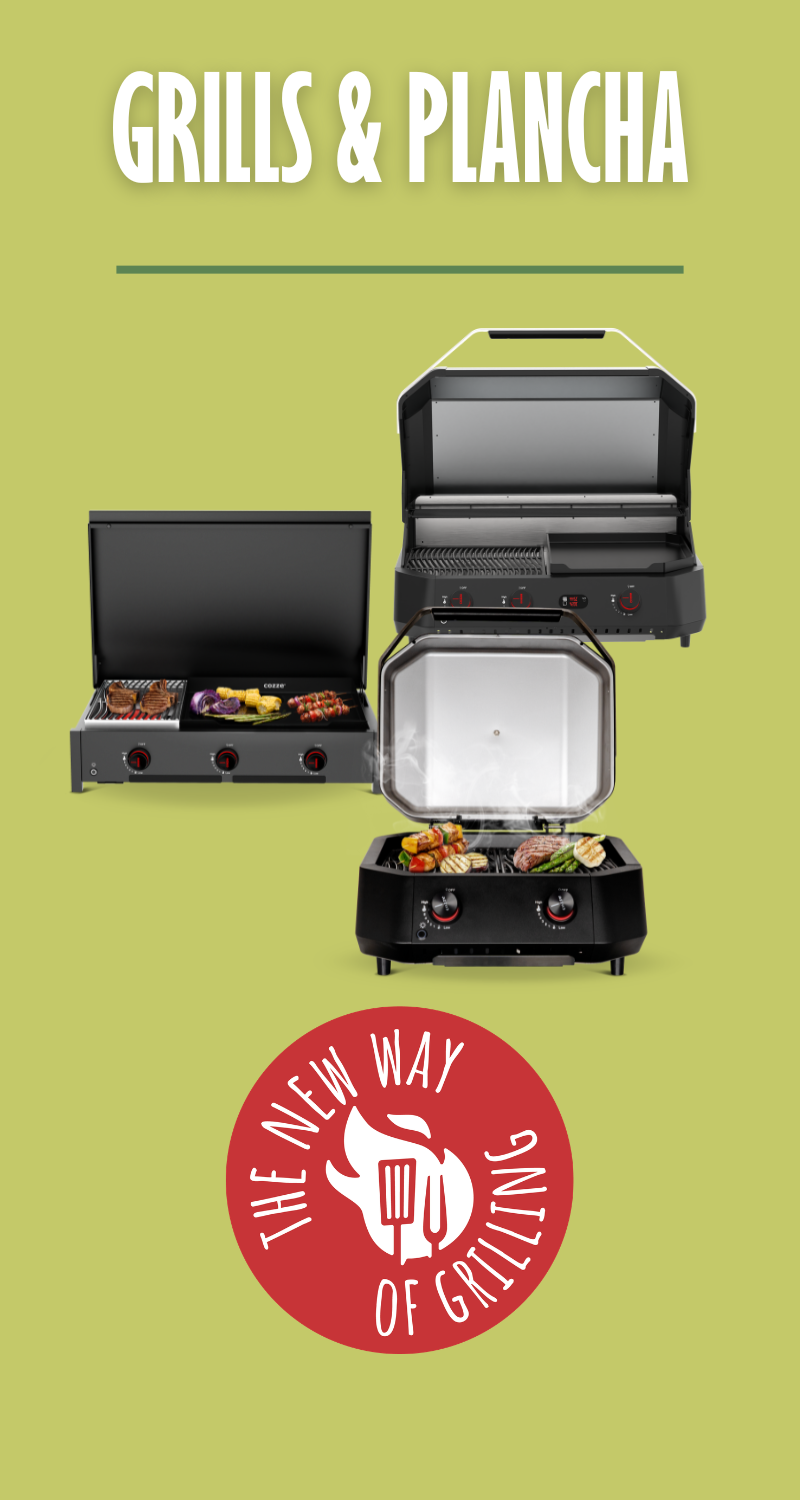 Grills & Plancha - Cozze BBQ Schweiz