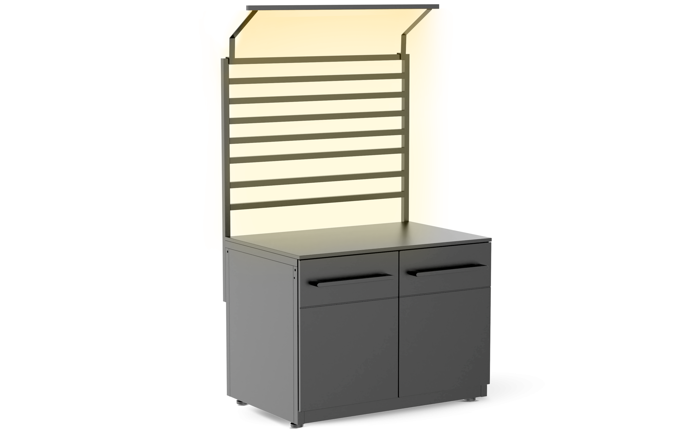Cozze Elements LED-Rack für Outdoor-Küchenmodul [90 cm]