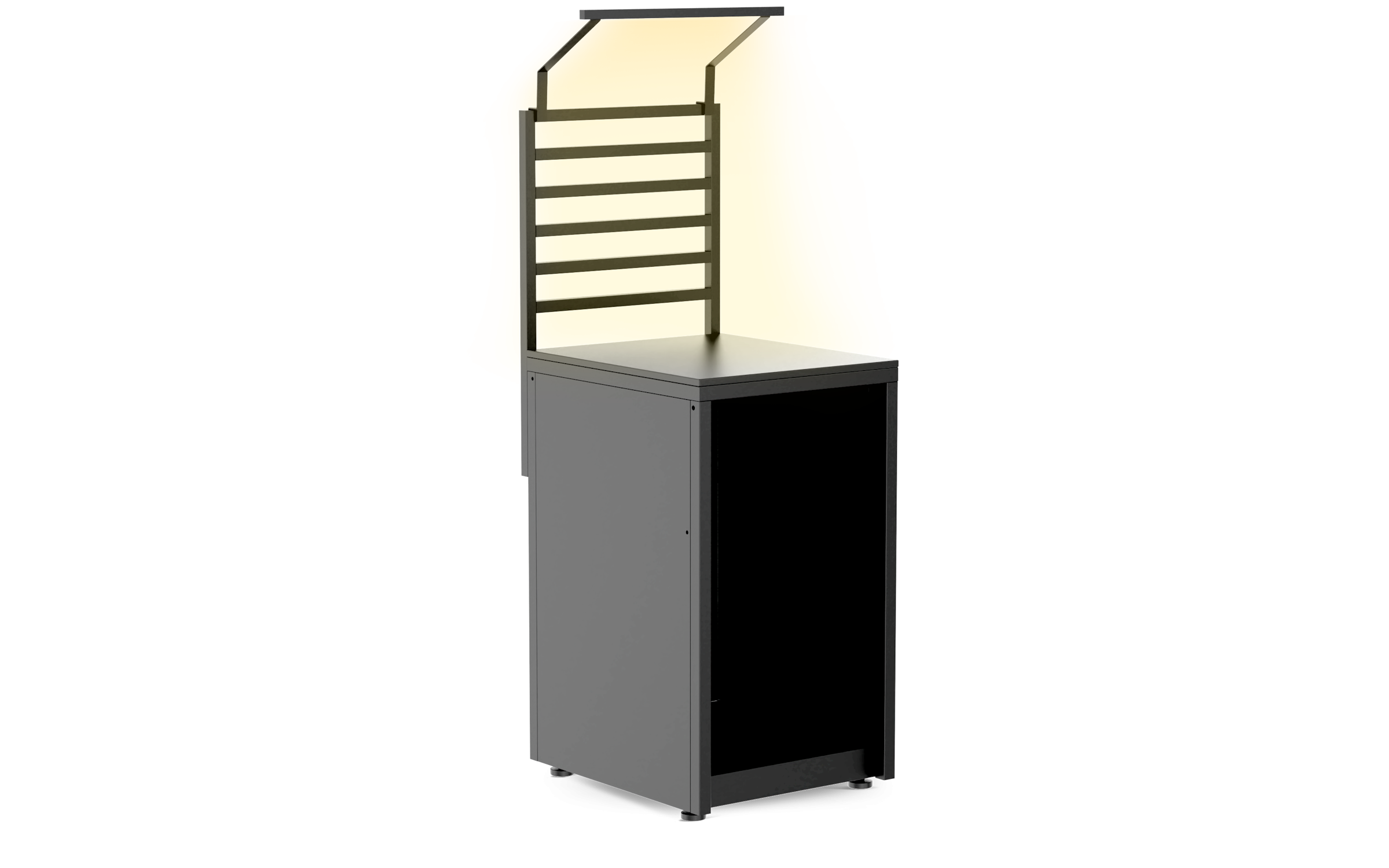 Cozze Elements LED-Rack für Outdoor-Küchen Kühlschrankmodul [52 cm]