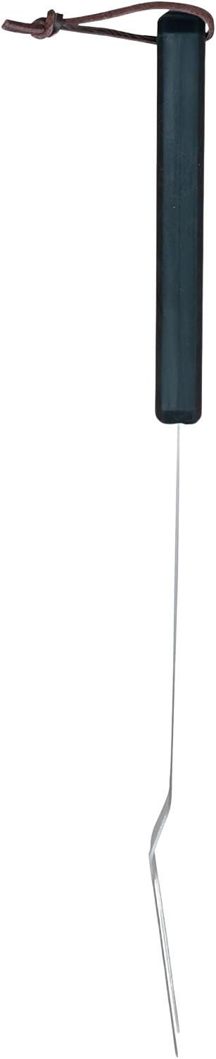 Cozze Grillgabel 450mm mit TPR-Griff, Edelstahl