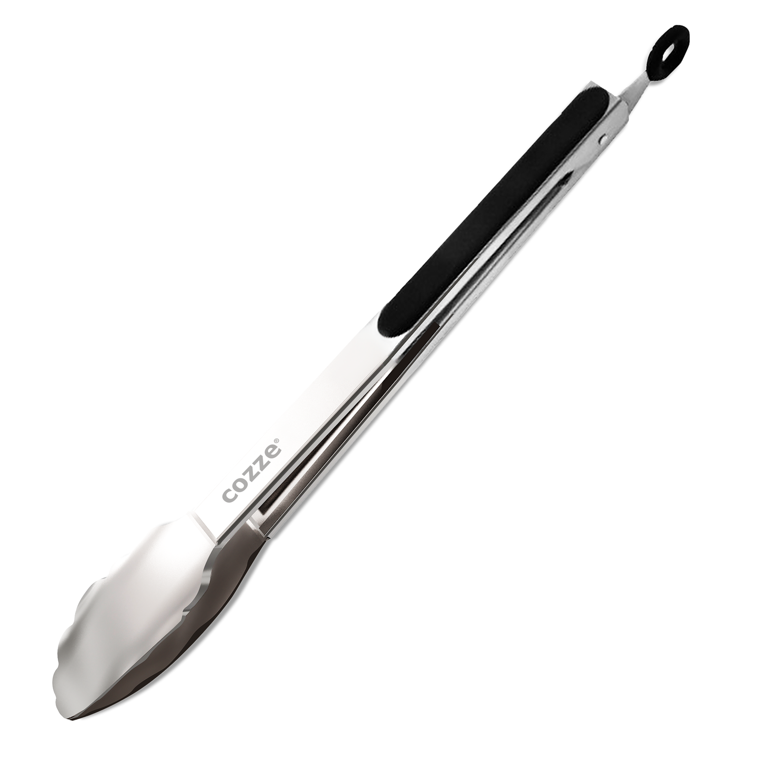 Cozze Grillzange 10.5x5x40cm mit PP-Griff, Edelstahl