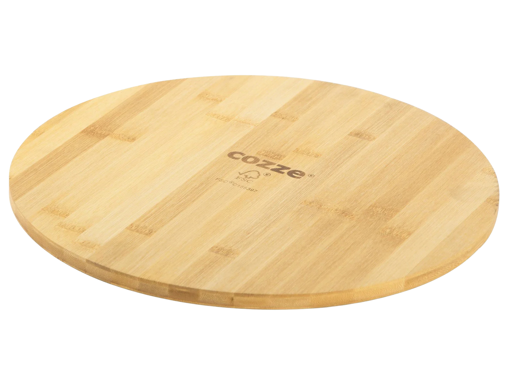 Cozze Pizzaschneidbrett 350x12mm Bambusholz
