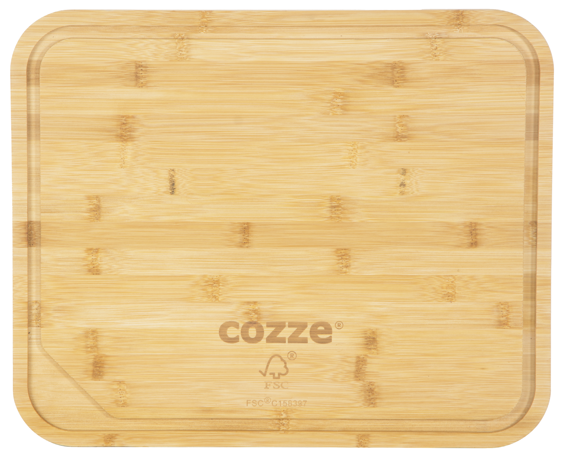 Cozze Pizzaschneidbrett 430x350x20mm