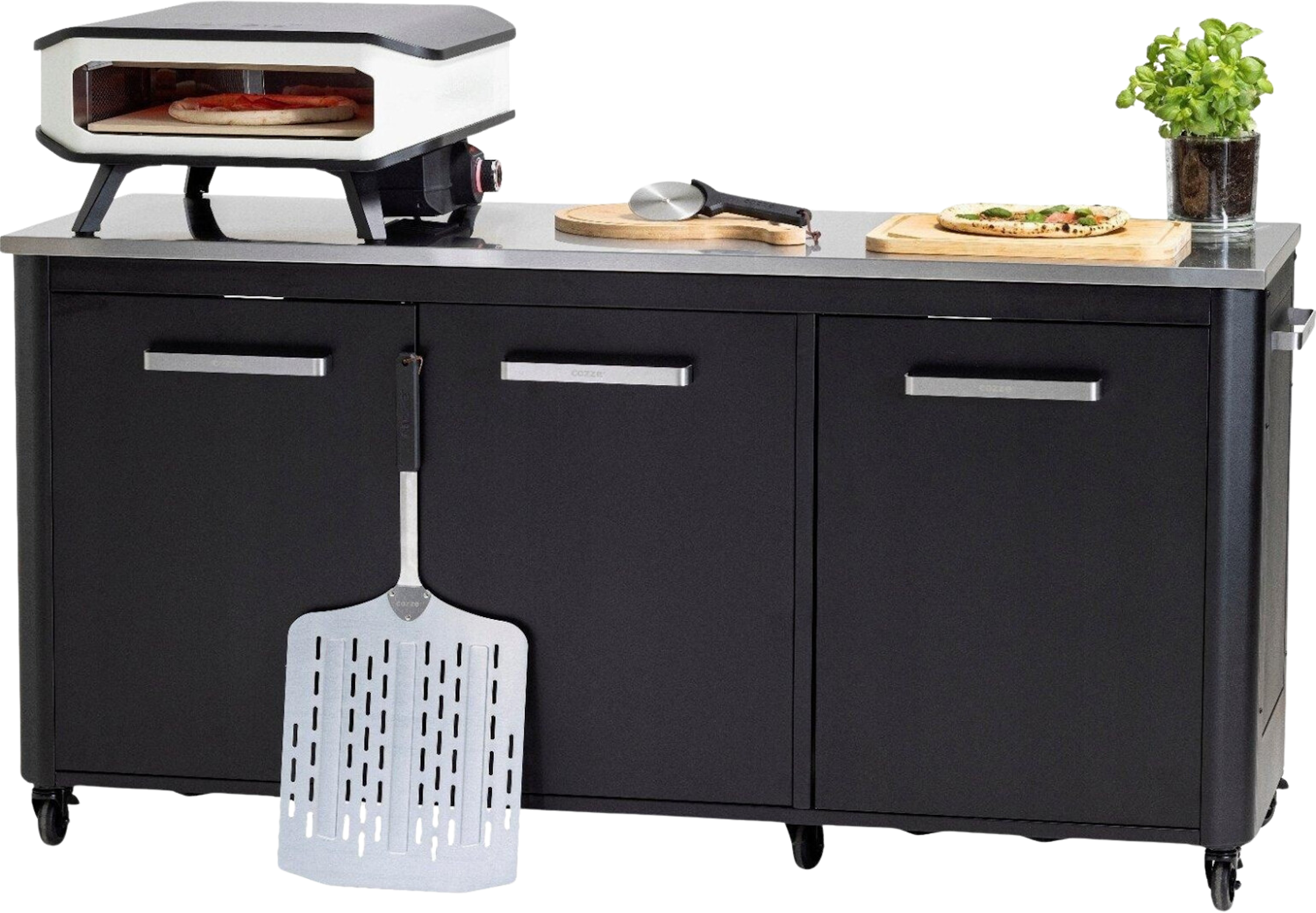 Cozze Pizzaschneidbrett 430x350x20mm
