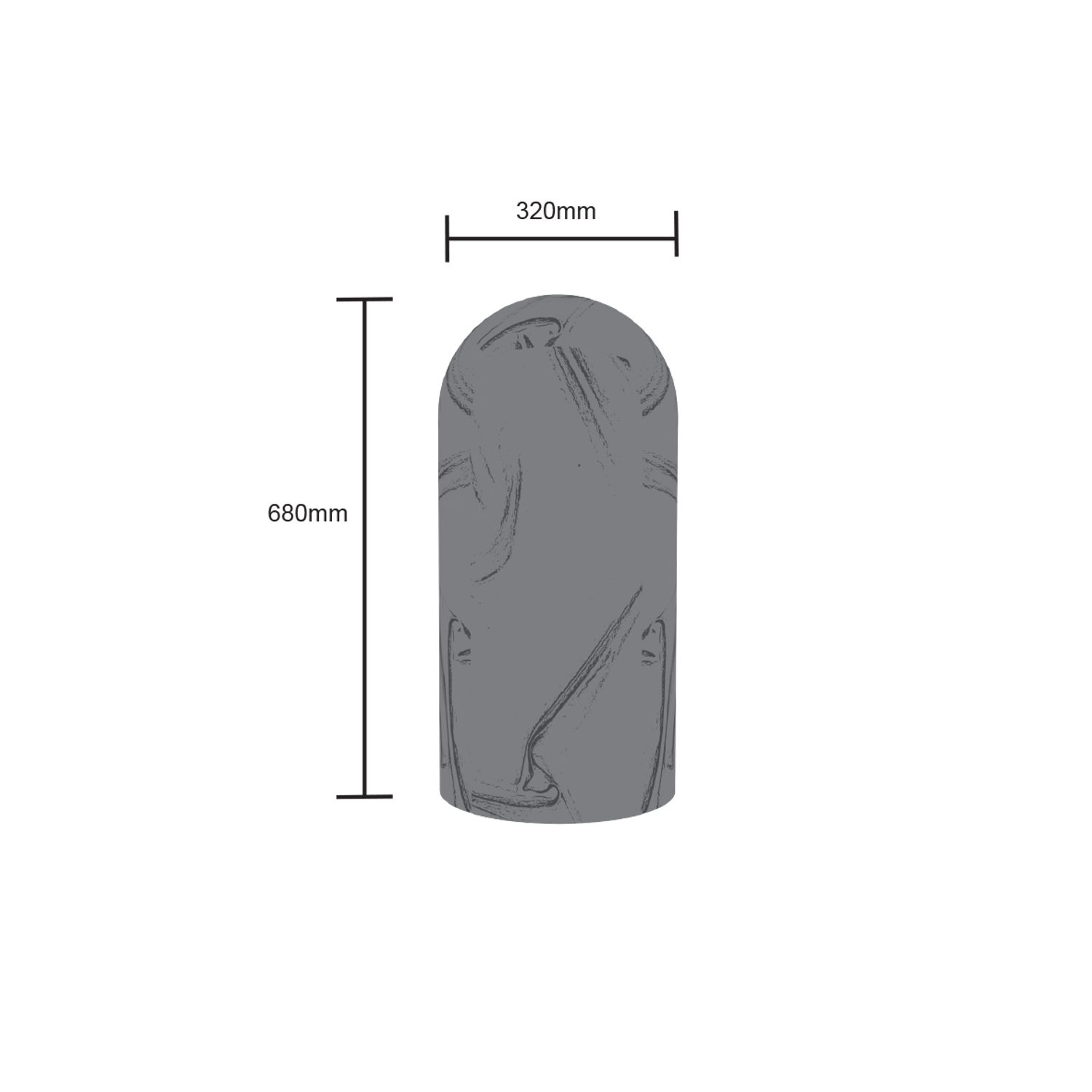 Cozze Überzug für Gasflasche 10 kg