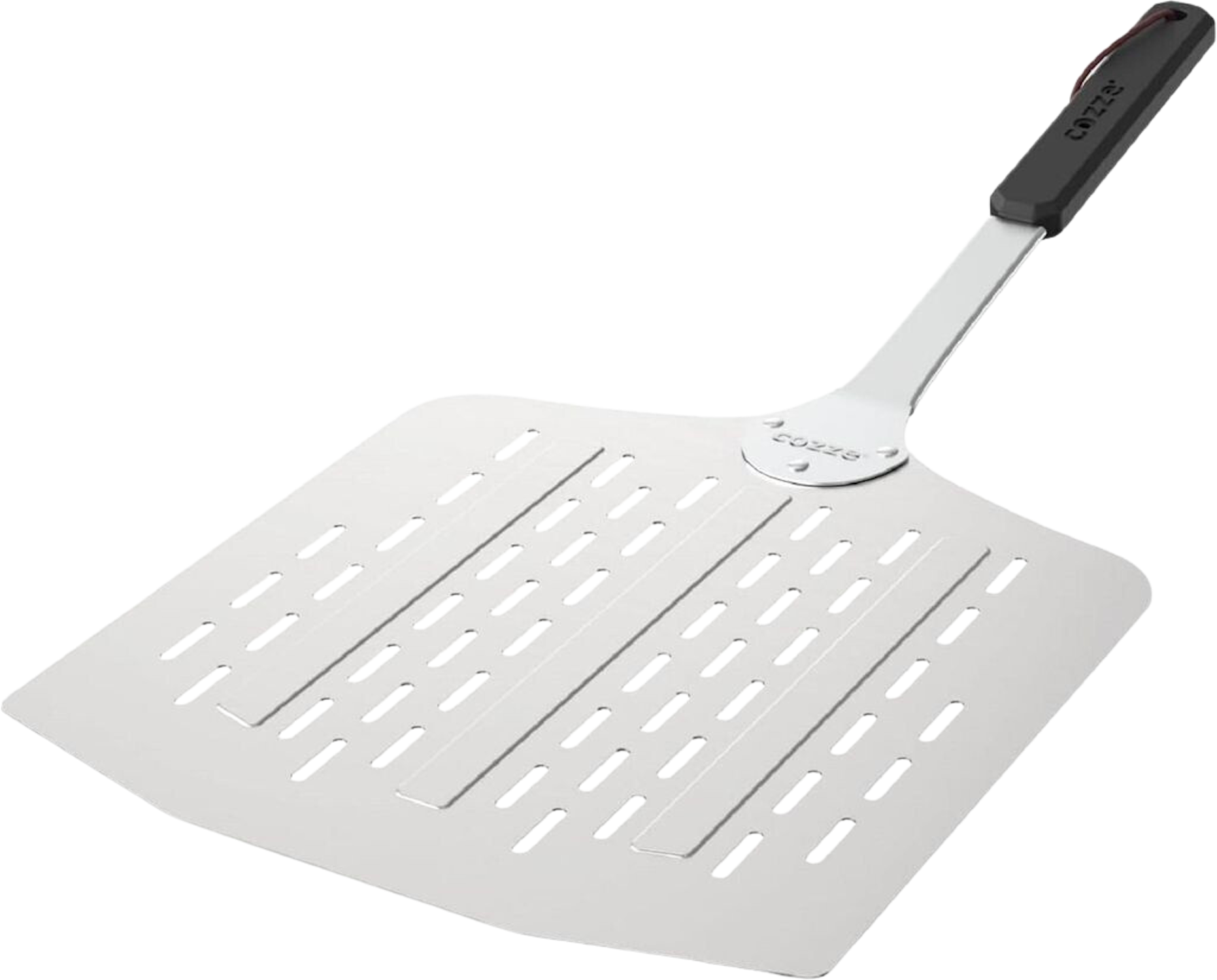 Cozze leichte Pizzaschaufel mit Löchern 60x28x28cm, Aluminium