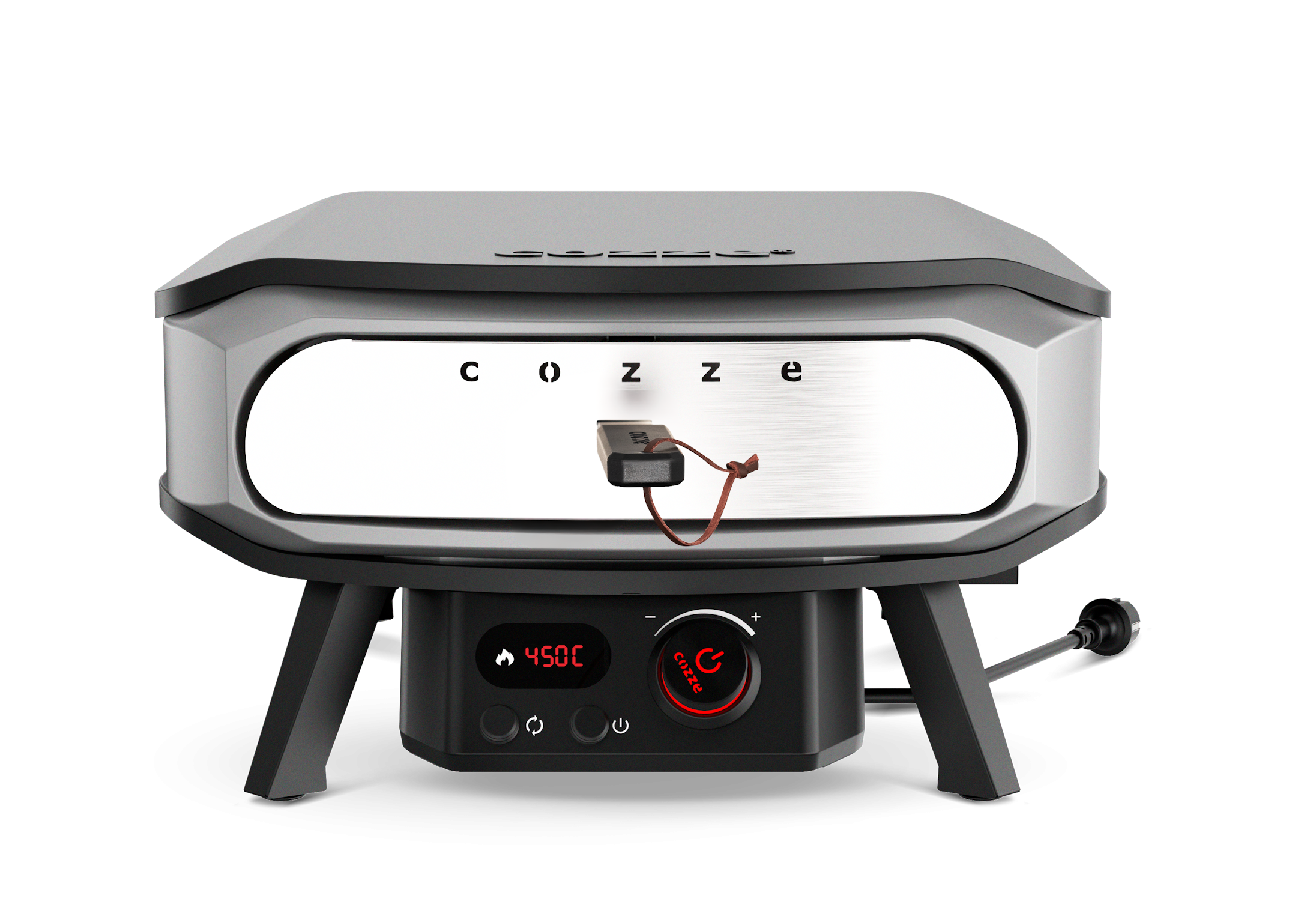 Cozze 17 inch Pizzaofen PREMIUM ROTATE, elektrisch 230V - CH-Stecker