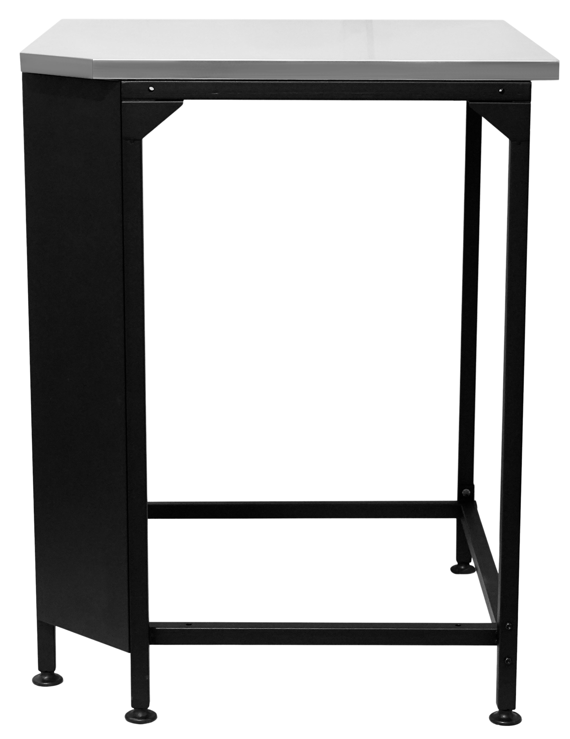 Cozze Eckschrank für Aussenküche mit Edelstahlplatte