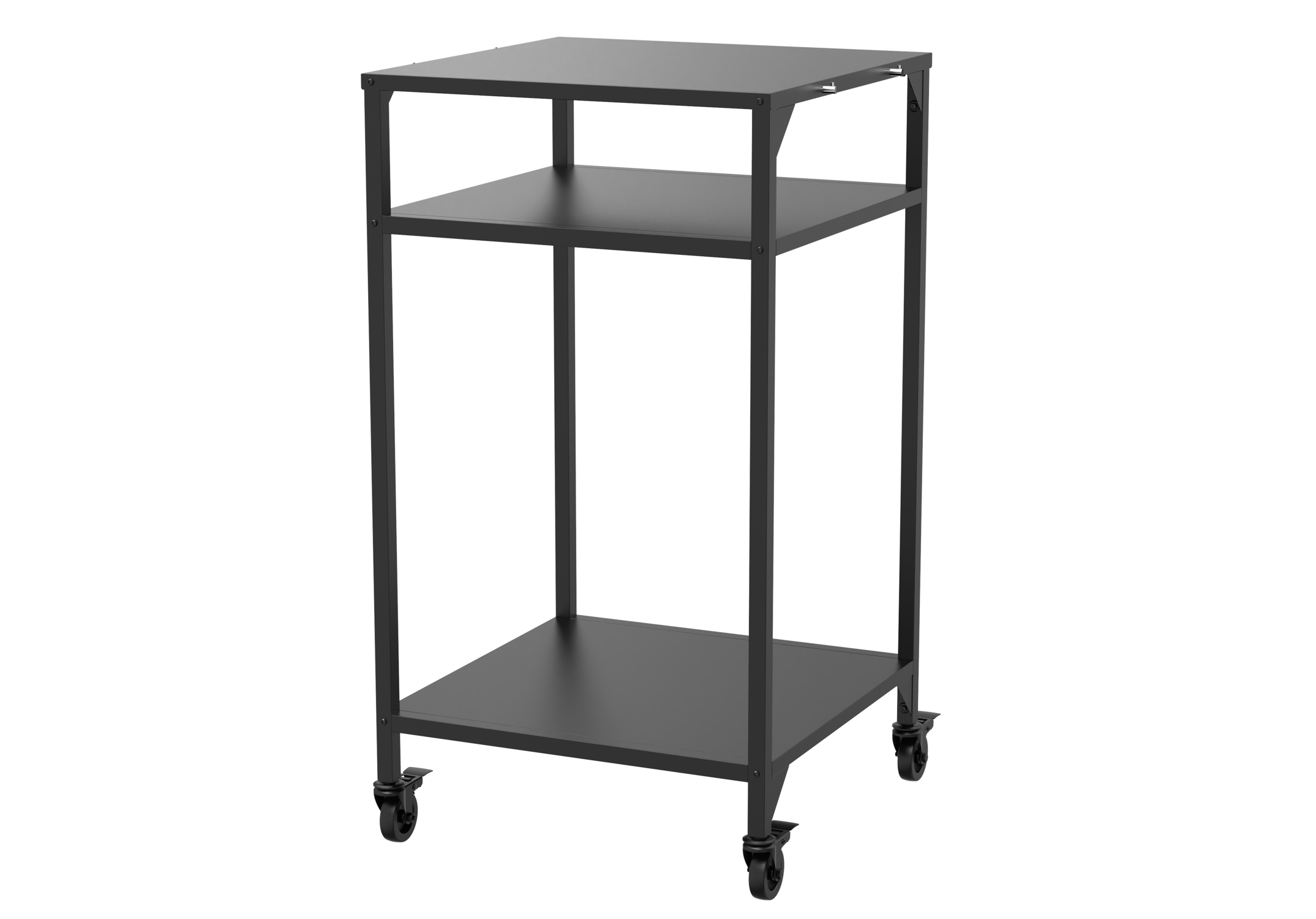 Cozze hoher Outdoor-Tisch 60 - schwarz