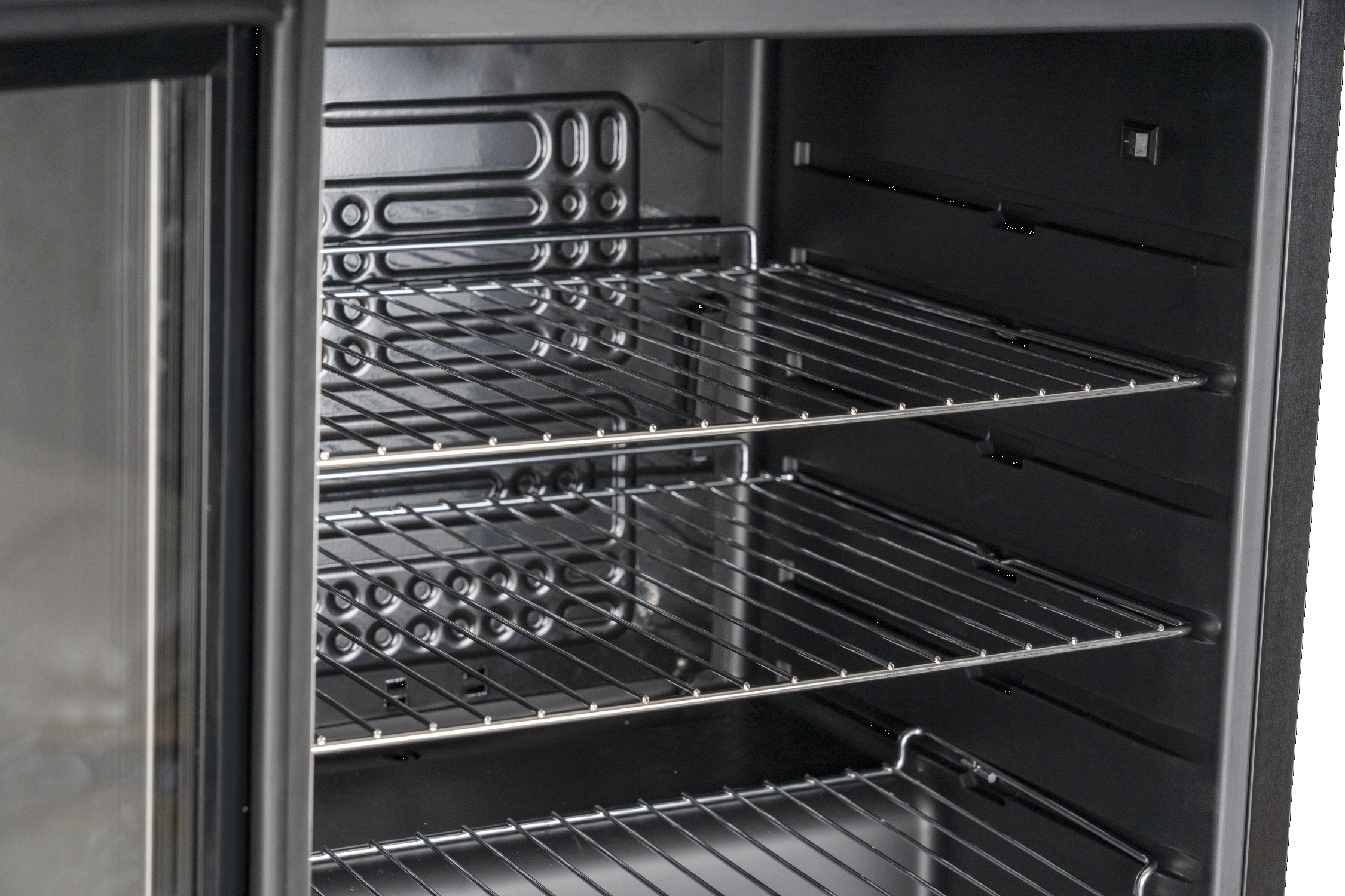 Cozze Outdoor Kühlschrank 60L mit Stahlrahmen, elektrisch 230V - CH-Stecker - Cozze BBQ Schweiz