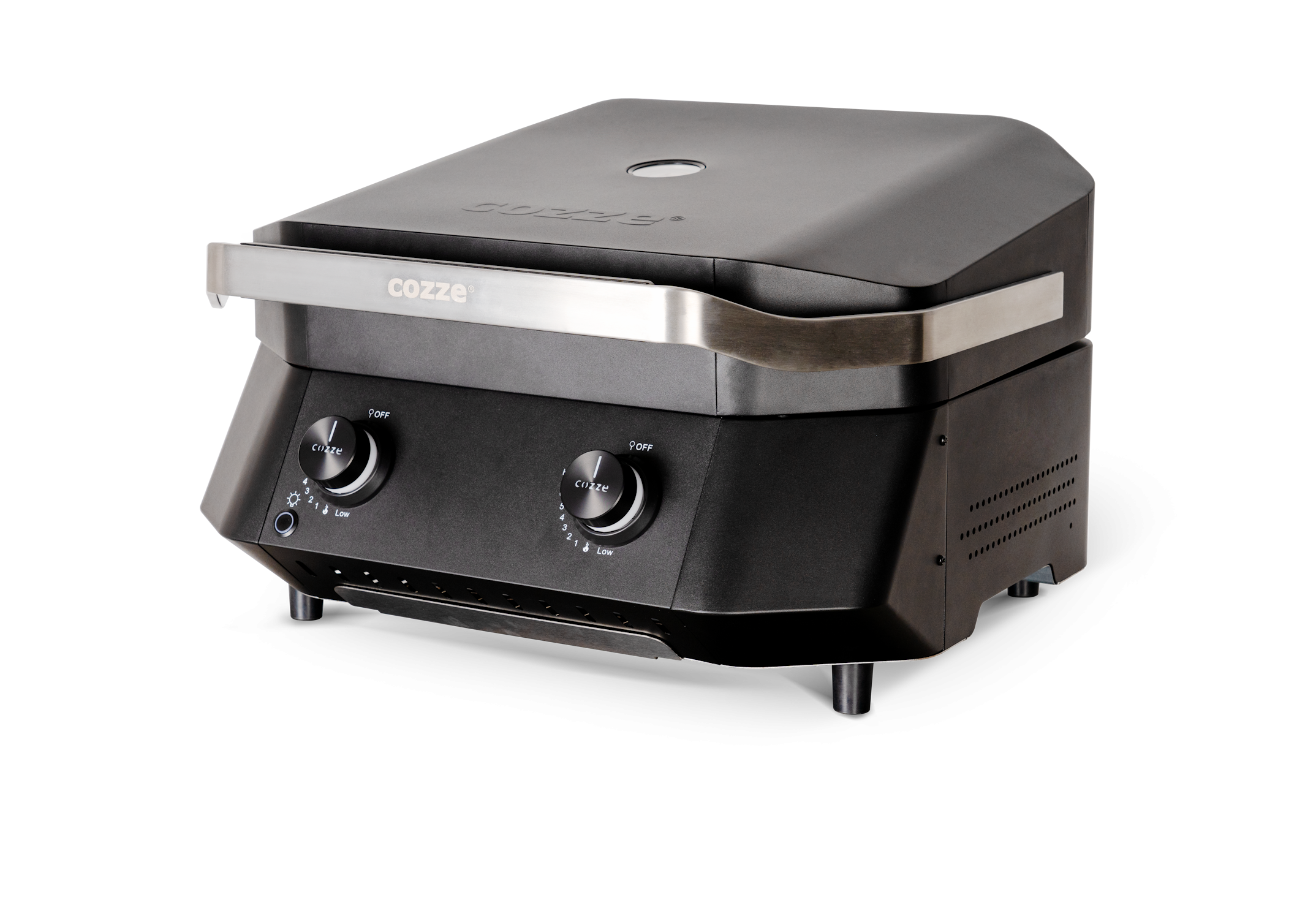 Cozze G-500 Plancha mit Deckel, Gas 50mbar - CH-Regler