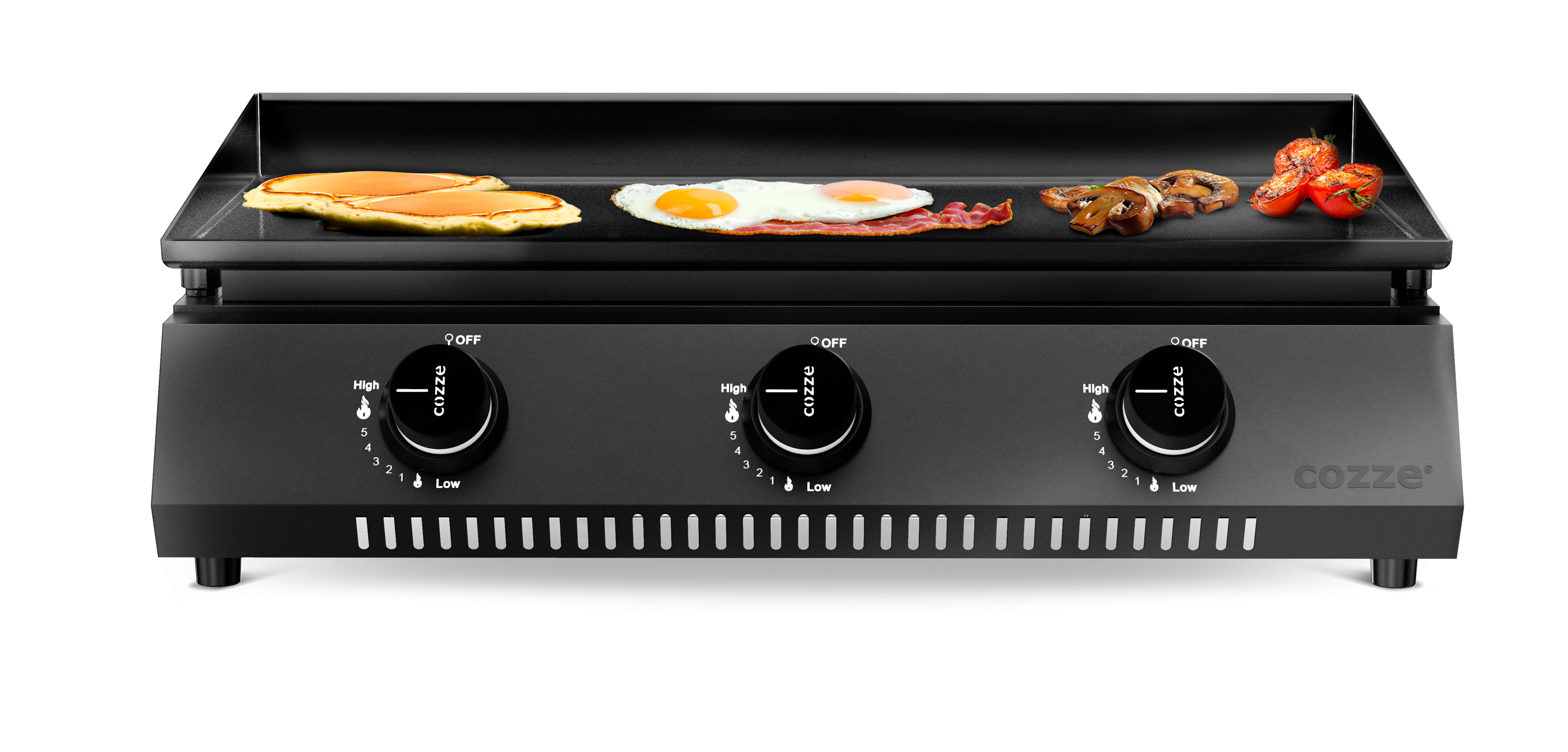 Cozze G-700 Plancha, Gas 50mbar - CH-Regler