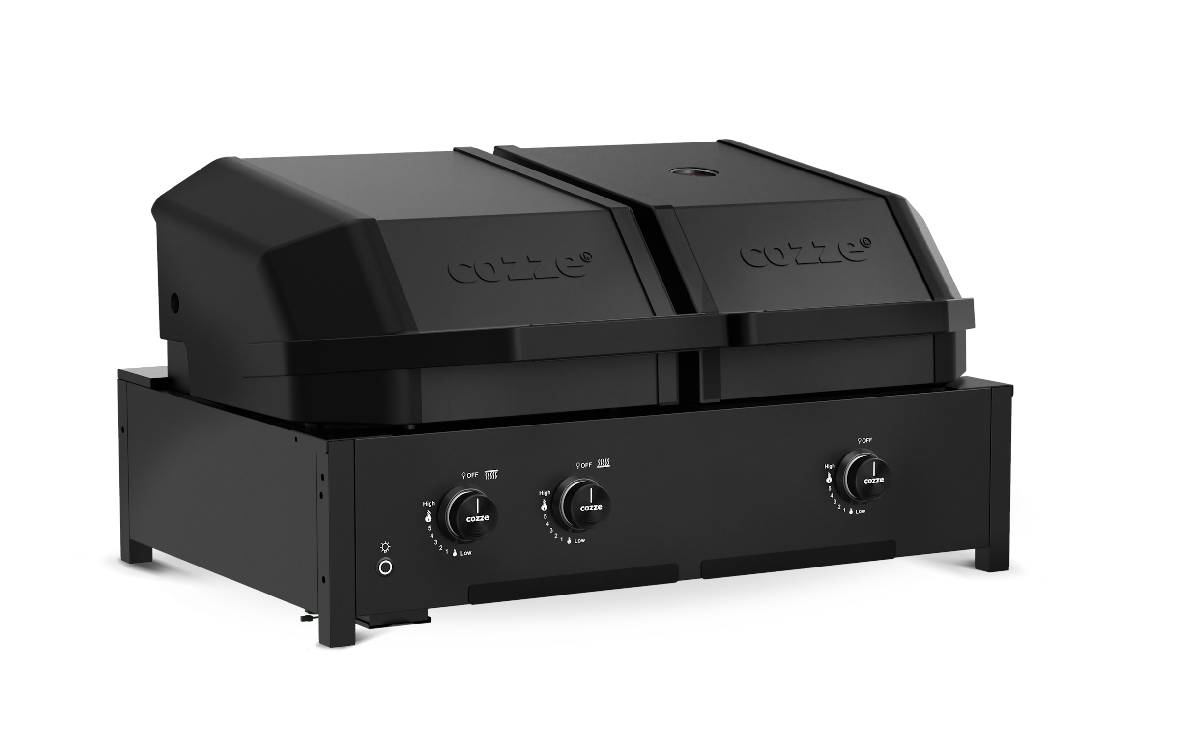 Cozze Grill Quattro 900, Gas, 50mbar - CH-Regler - Cozze BBQ Schweiz
