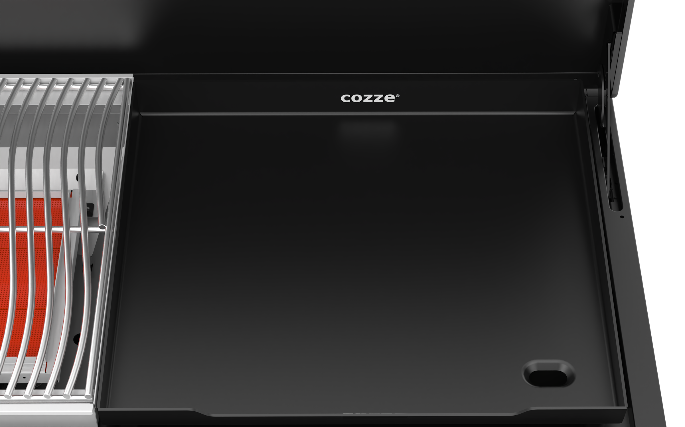 Cozze Grill Combo 900, Gas, 50mbar - CH-Regler