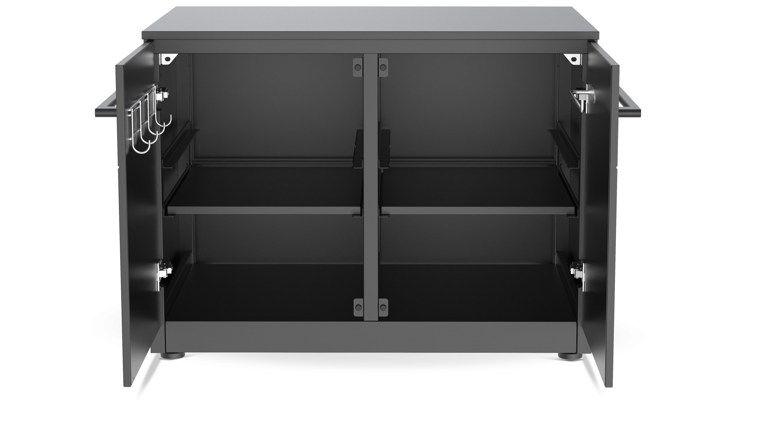 Cozze Elements Outdoor-Küche Türmodul niedrig mit Tischplatte [90 cm]
